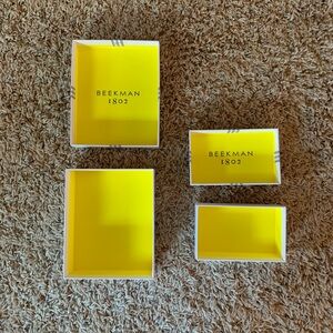 Beekman 1802 Bright Yellow Box Collection
